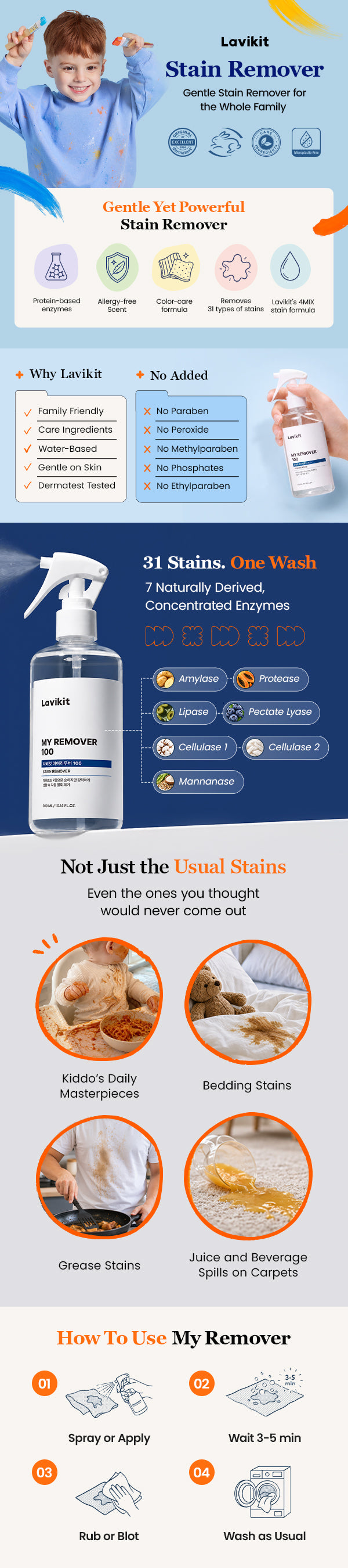 Lavikit Stain Remover